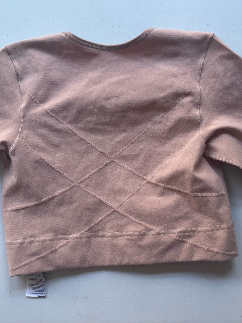 Leonisa Nude Compression Shaping Top Small Seamless Long Sleeve